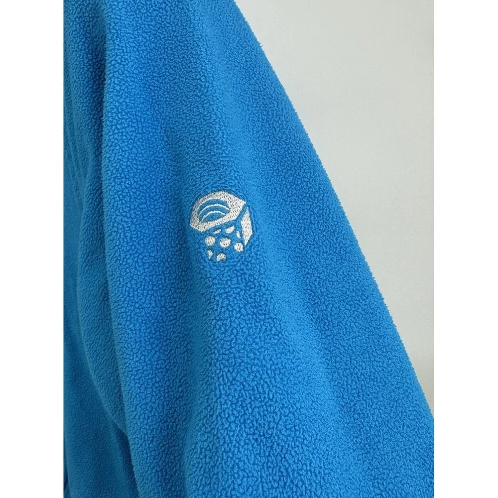 Mountain Hardwear WOMEN'S MOUNTAIN MONKEY TECH Fill Zip‎ Jacket Medium Blue